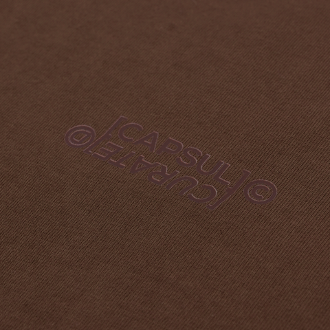 COFFEE BROWN CURATED BLANKS S/S T-SHIRT
